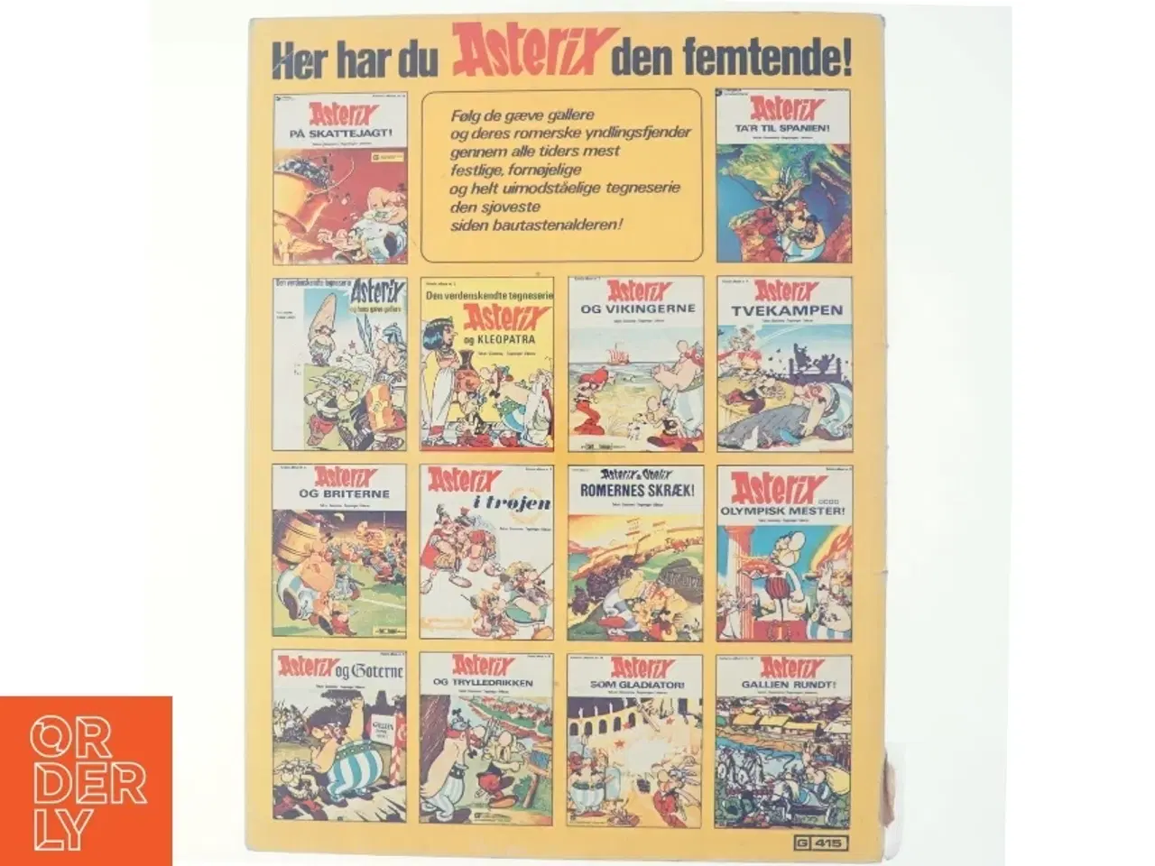 Billede 3 - Asterix 15: Lus i skindpelsen (Tegneserie)