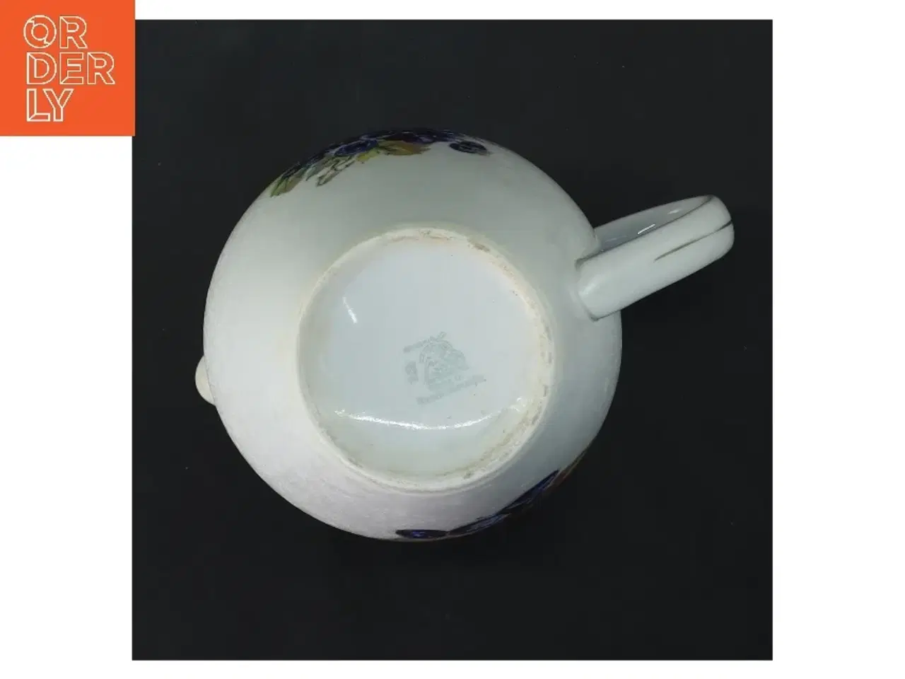 Billede 3 - Porcelænskande med frugtmotiv (str. 12 cm)