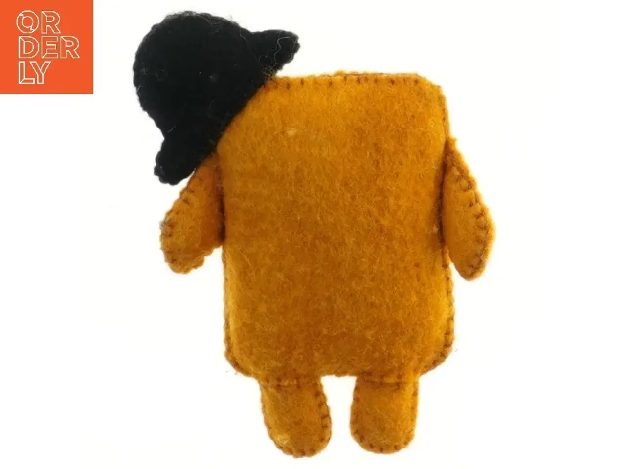 Billede 2 - Lille filtdyr med hat (str. 17,5x12,5 cm)