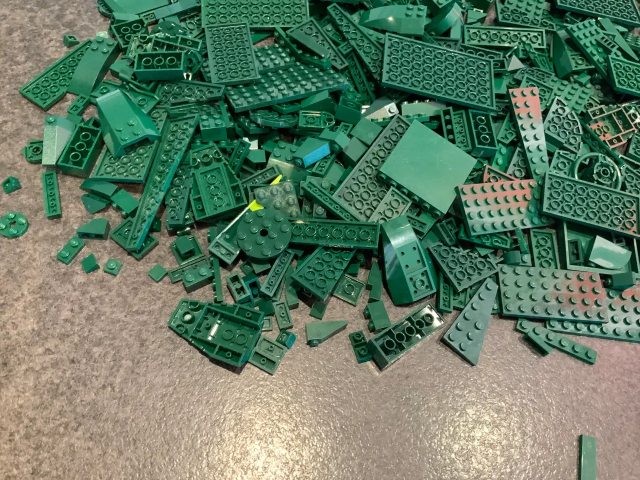 Billede 3 - Dark green legoklodser