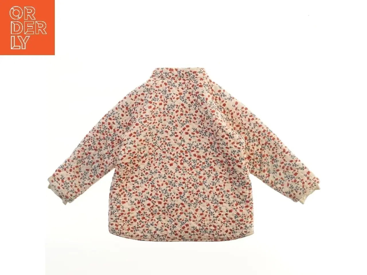Billede 2 - Blomstret jakke til børn (str. 104)
