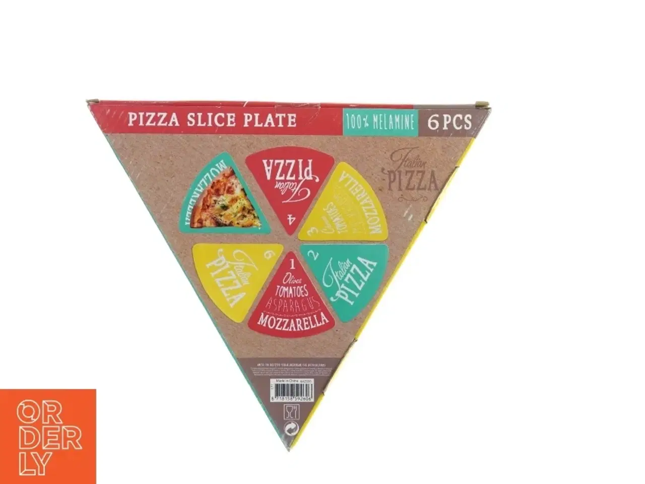 Billede 2 - nye Pizza slice plate (str. 23 x 22cm)