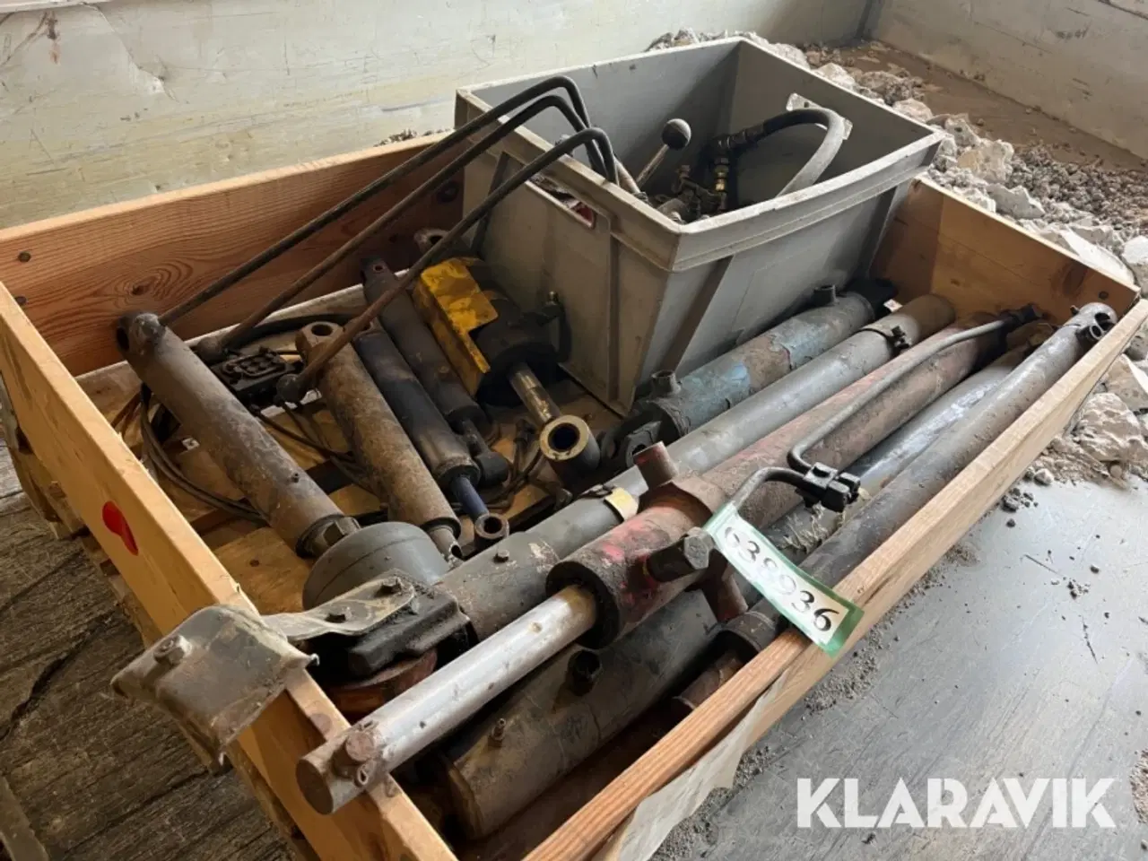 Billede 3 - Hydraulikkomponenter Diverse samlet lot