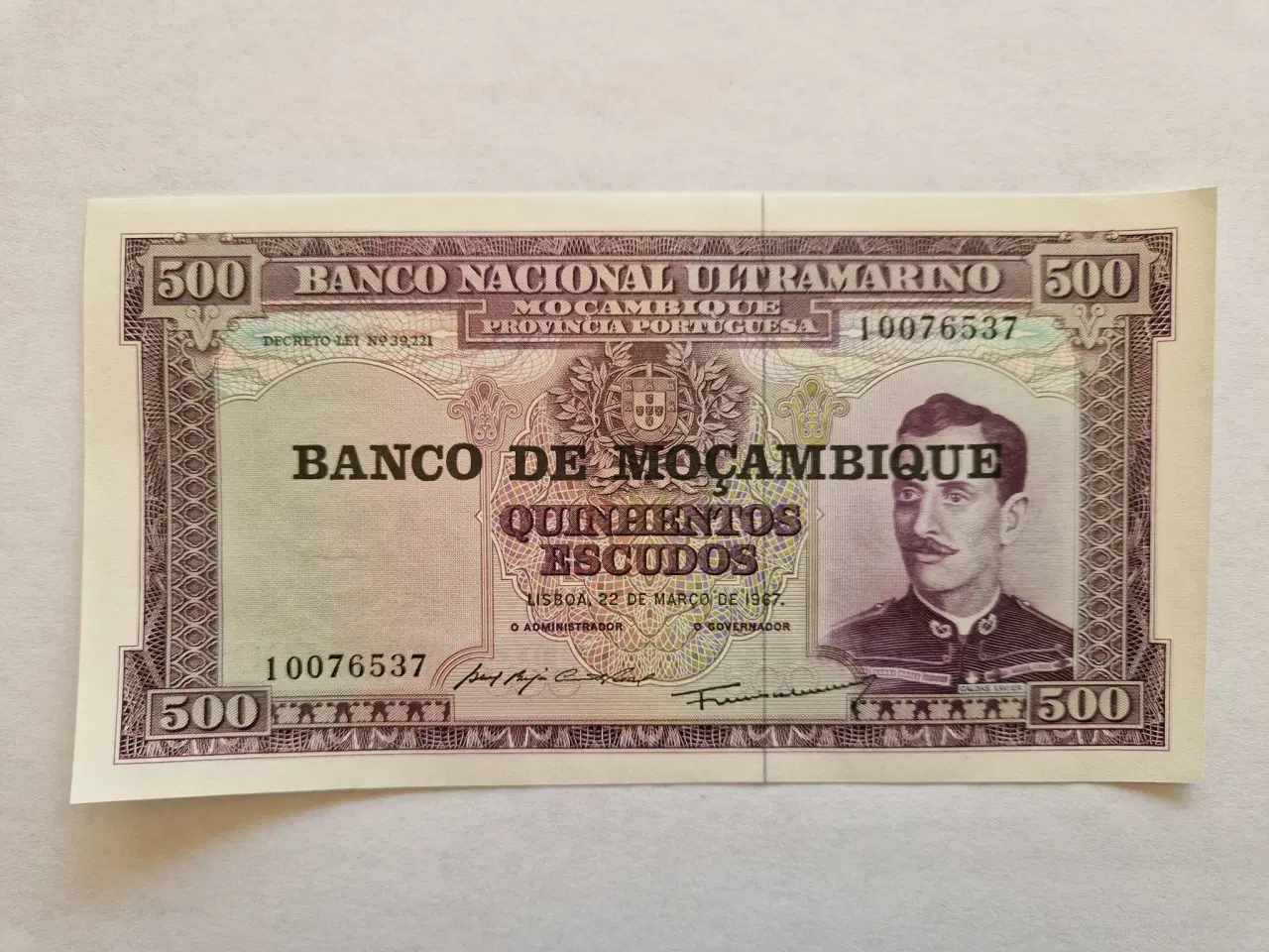 Billede 1 - 500 Escudos Mozambique