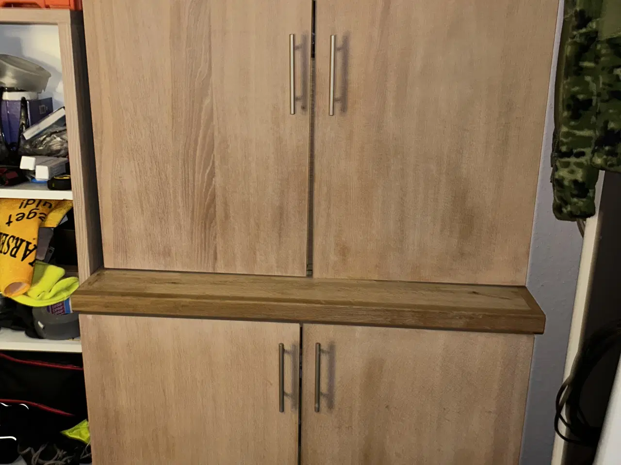 Billede 3 - Hjemmelavet ølskab m. vintage klokke