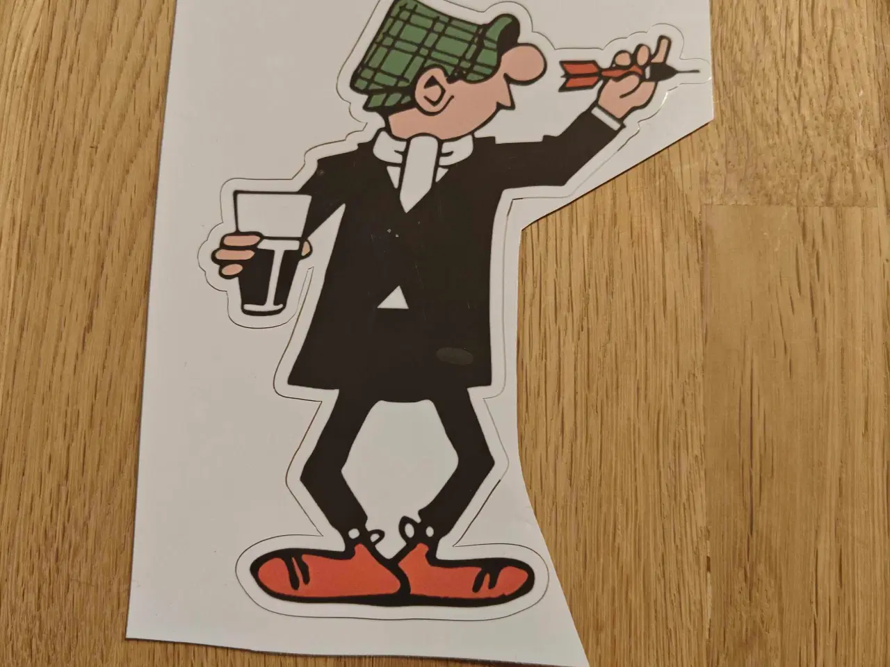 Billede 1 - Kasket Karl Klistermærke 