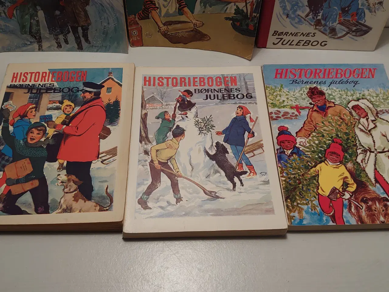 Billede 3 - 6stk gamle julebøger: 4xBørnenes Julebog+2 andre.