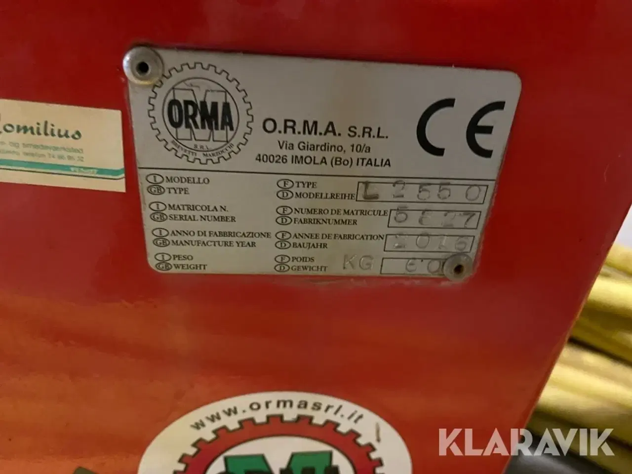 Billede 2 - Vandingsmaskine Agrometer L2550