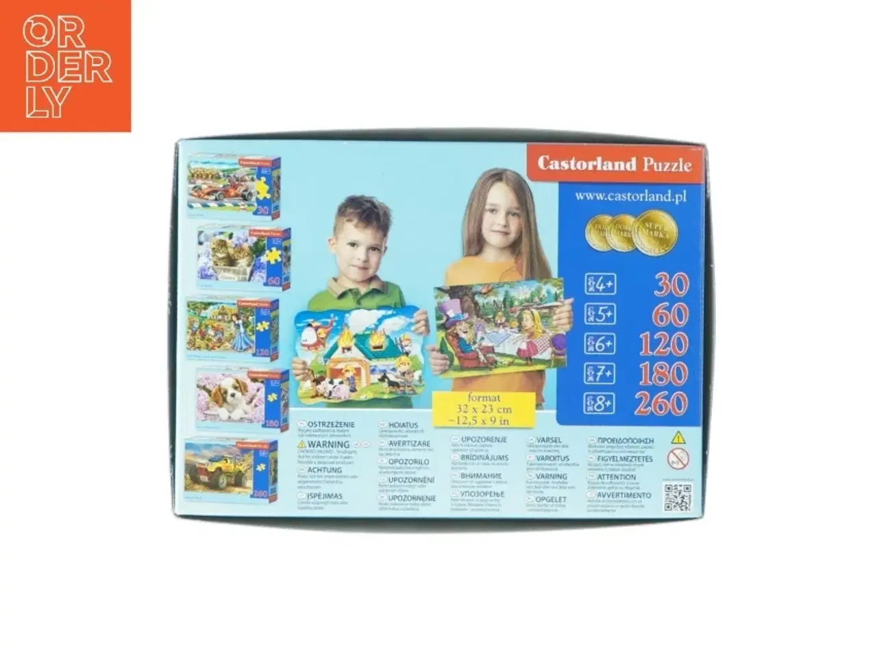 Billede 2 - Castorland bondegårds puslespil fra Castorland (str. 32 x 23 cm)