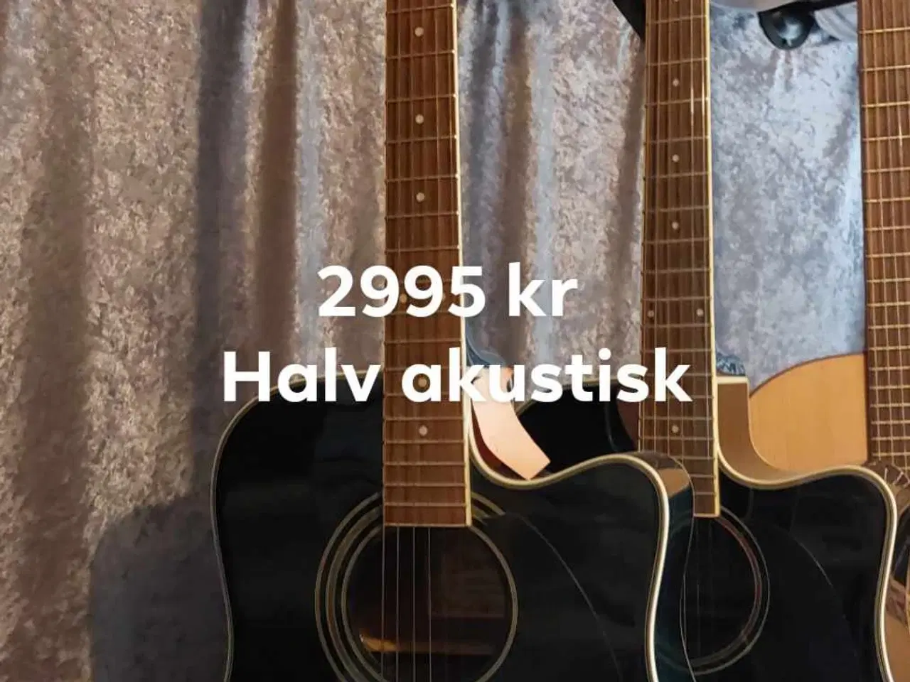 Billede 1 - Halvakustisk, Ibanez PF60SCE-TBL-27-2 