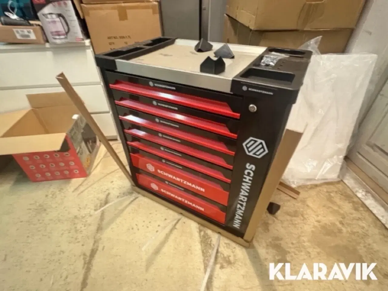 Billede 1 - Værktøjsvogn Schwartzmann 259 dele værktøj