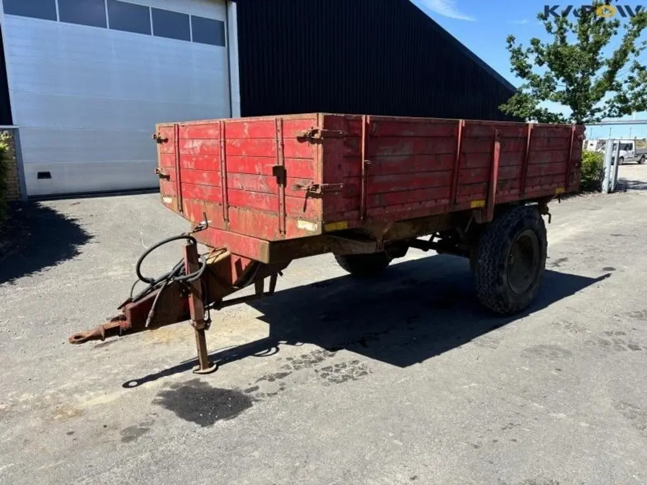 Billede 1 - - - - Tipvogn med hydraulisk bremser