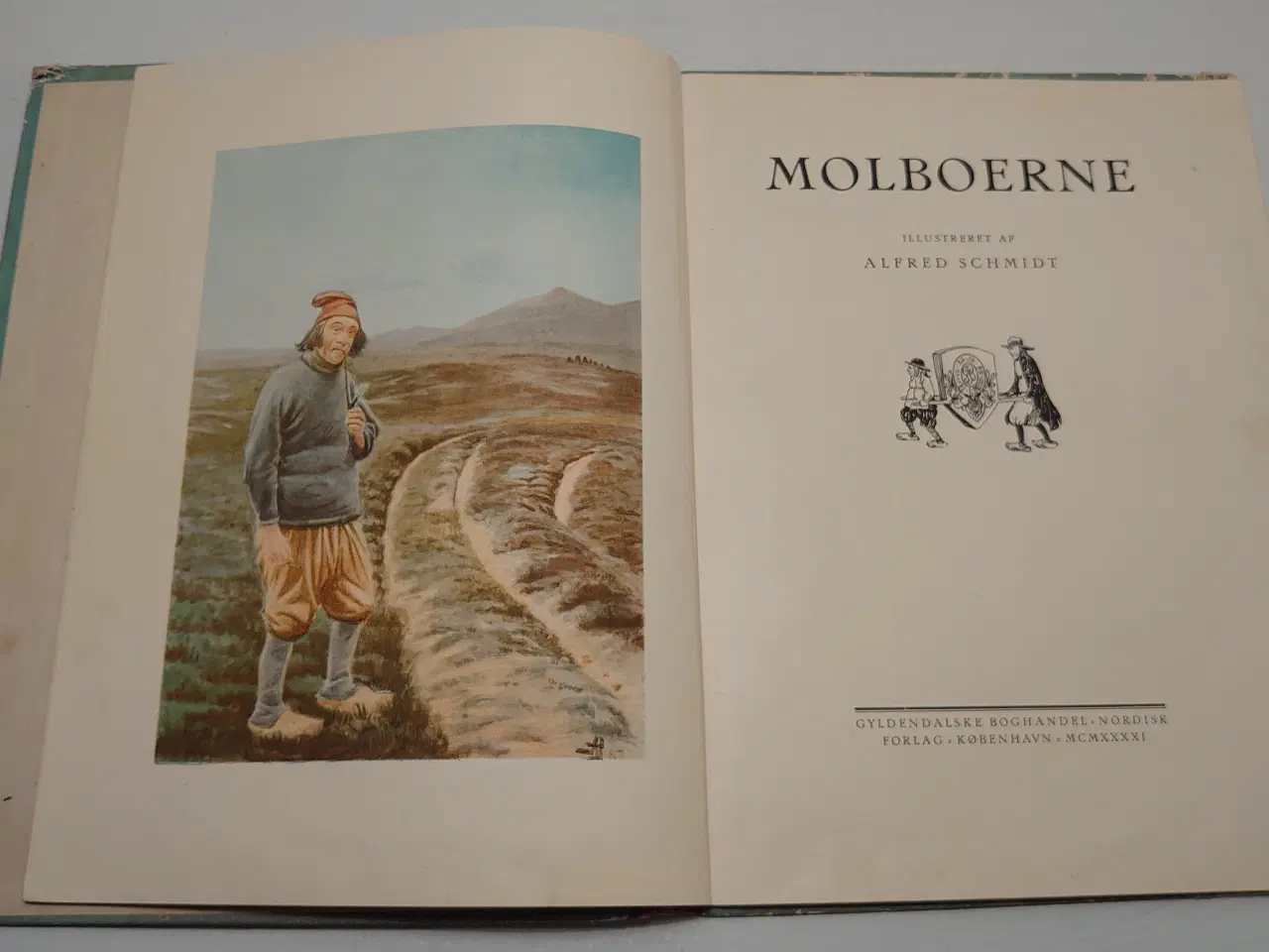Billede 3 - Molboerne.ill. Alfred Schmidt. Gyldendalske 1941