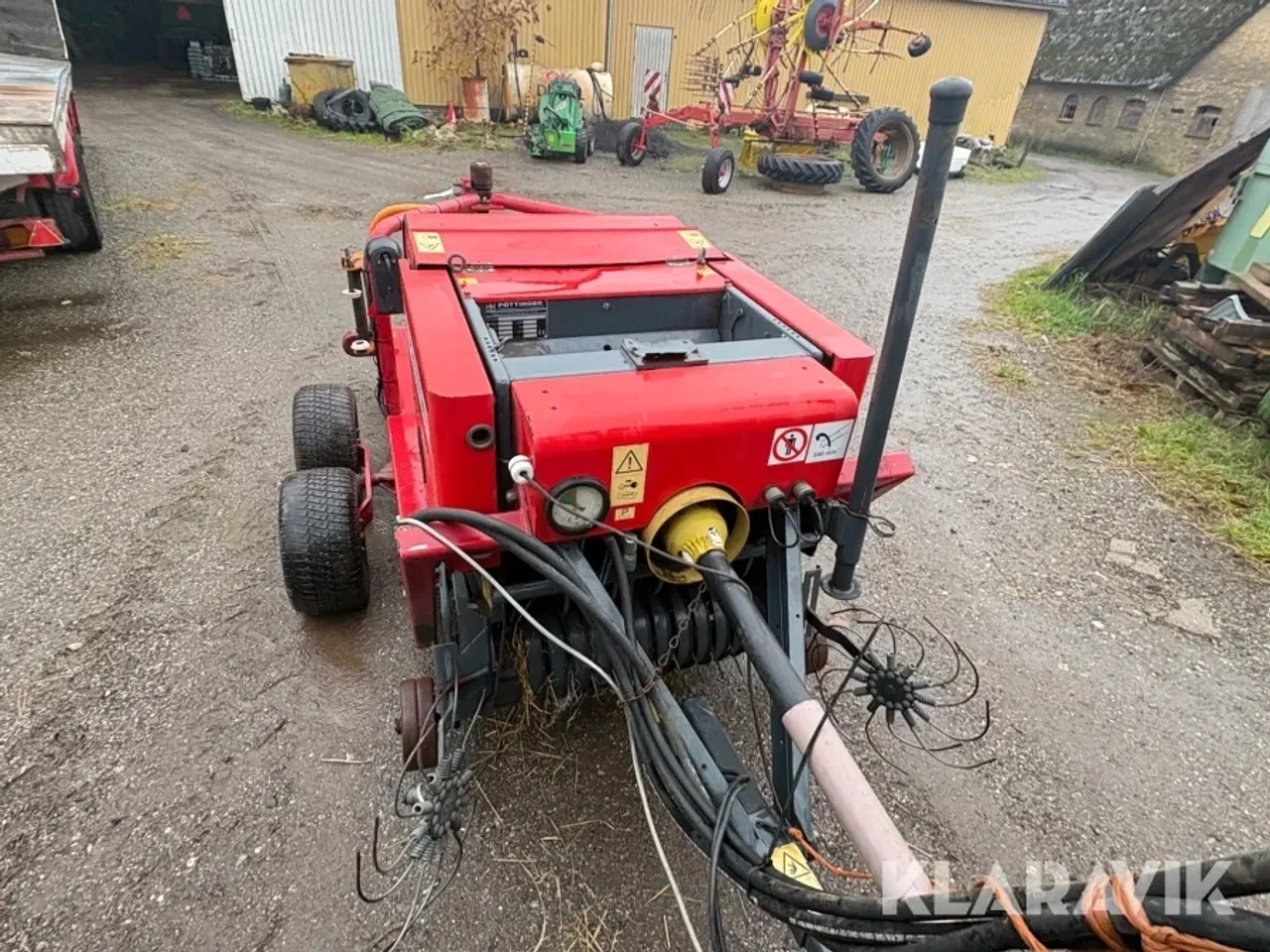 Billede 8 - Combi rundballepresser med wrapper Pöttinger MB60