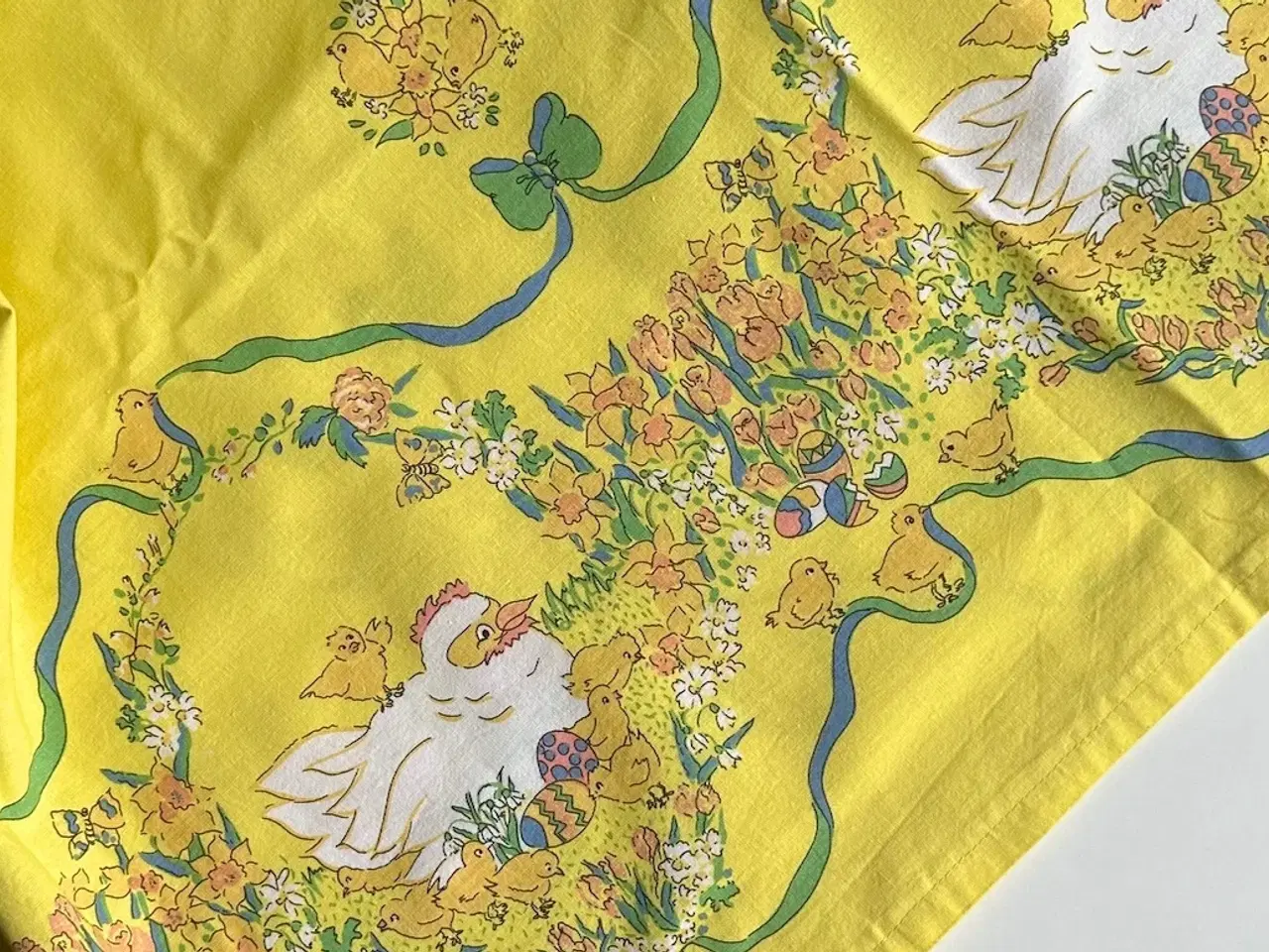 Billede 5 - Retro påskedug, 134 x 278 cm