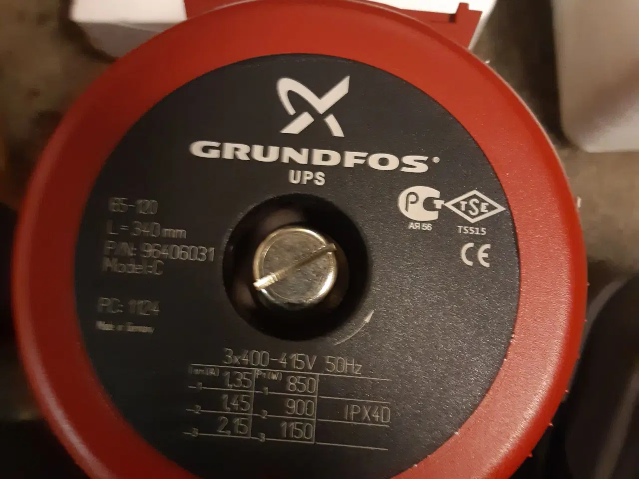 Billede 2 - Grundfos pump head 65-120 model C