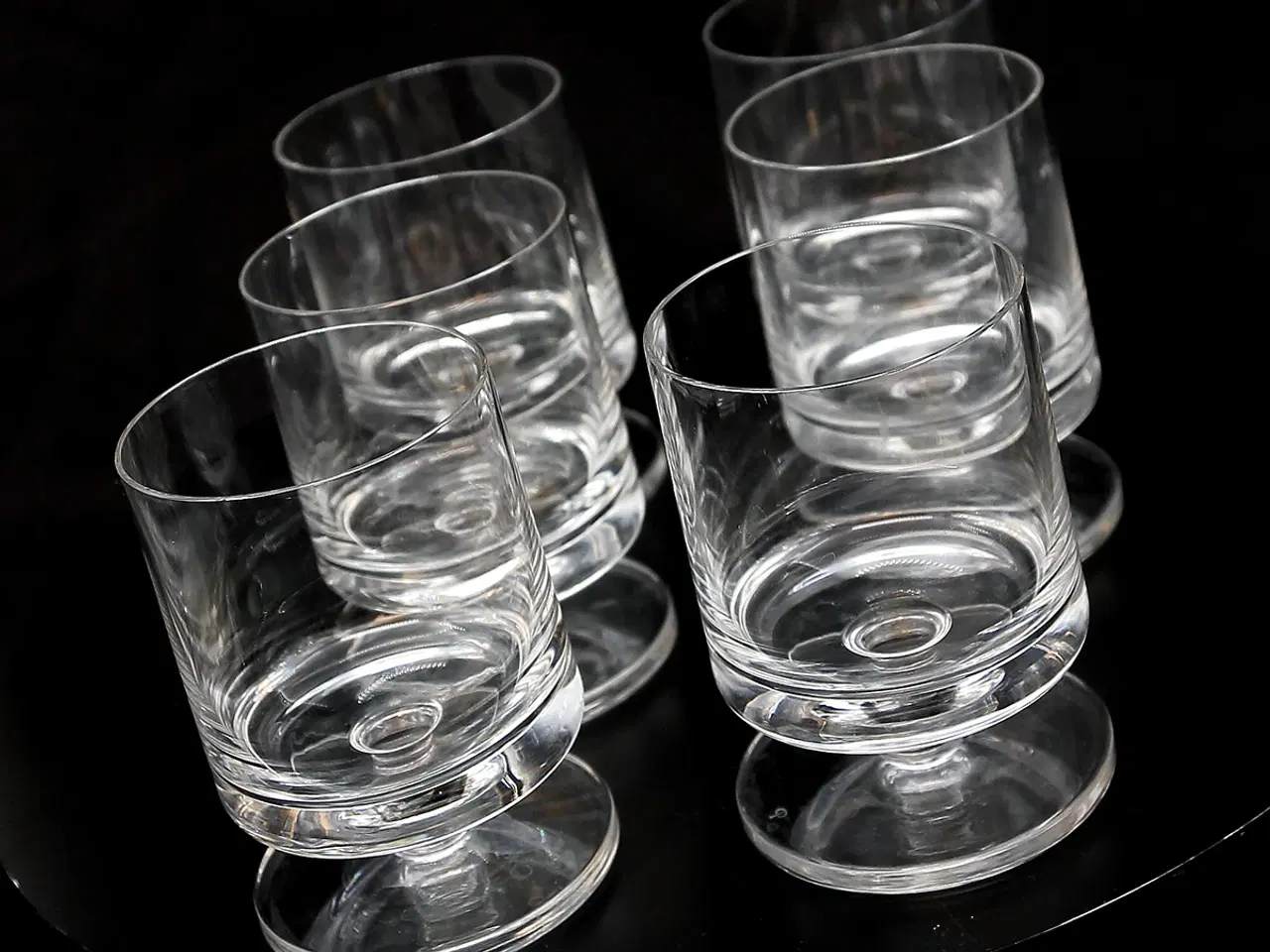 Billede 3 - Skandinaviske rødvinsglas i klart glas – sæt 6 stk