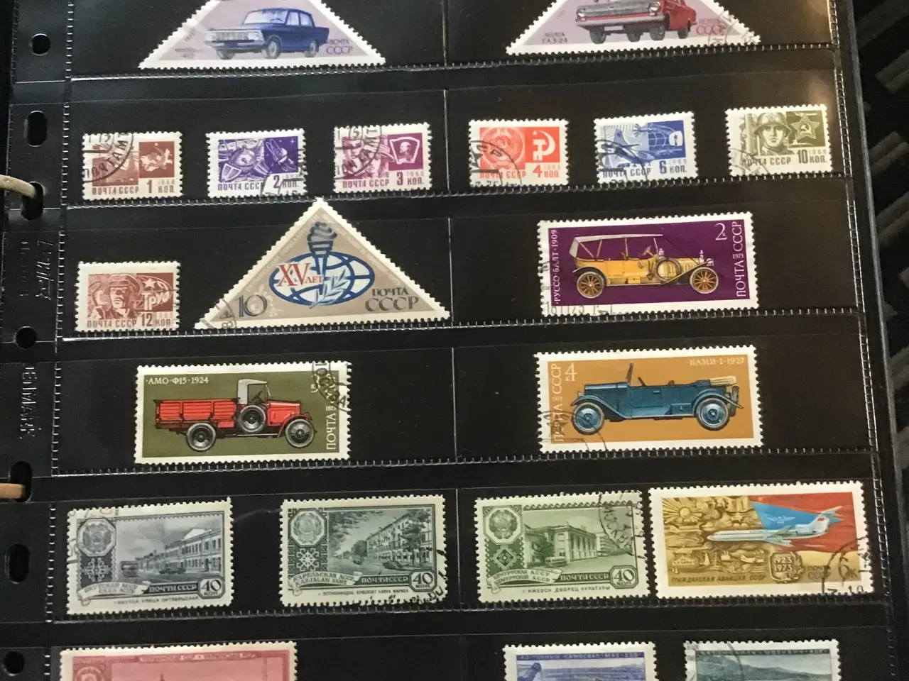 Billede 9 - Frimærker, 3 mapper