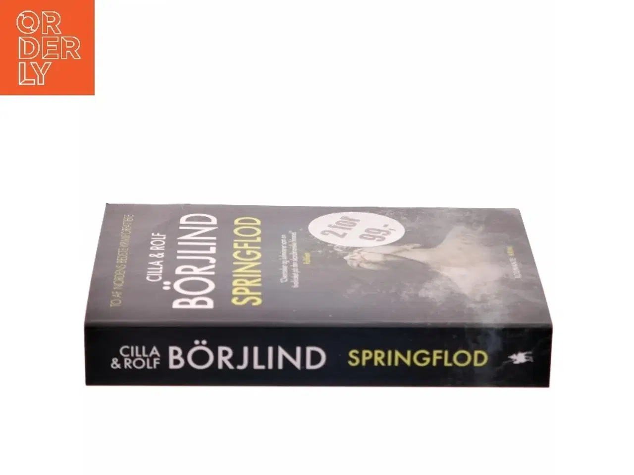 Billede 2 - Springflod : krimi af Cilla Brjlind (Bog)