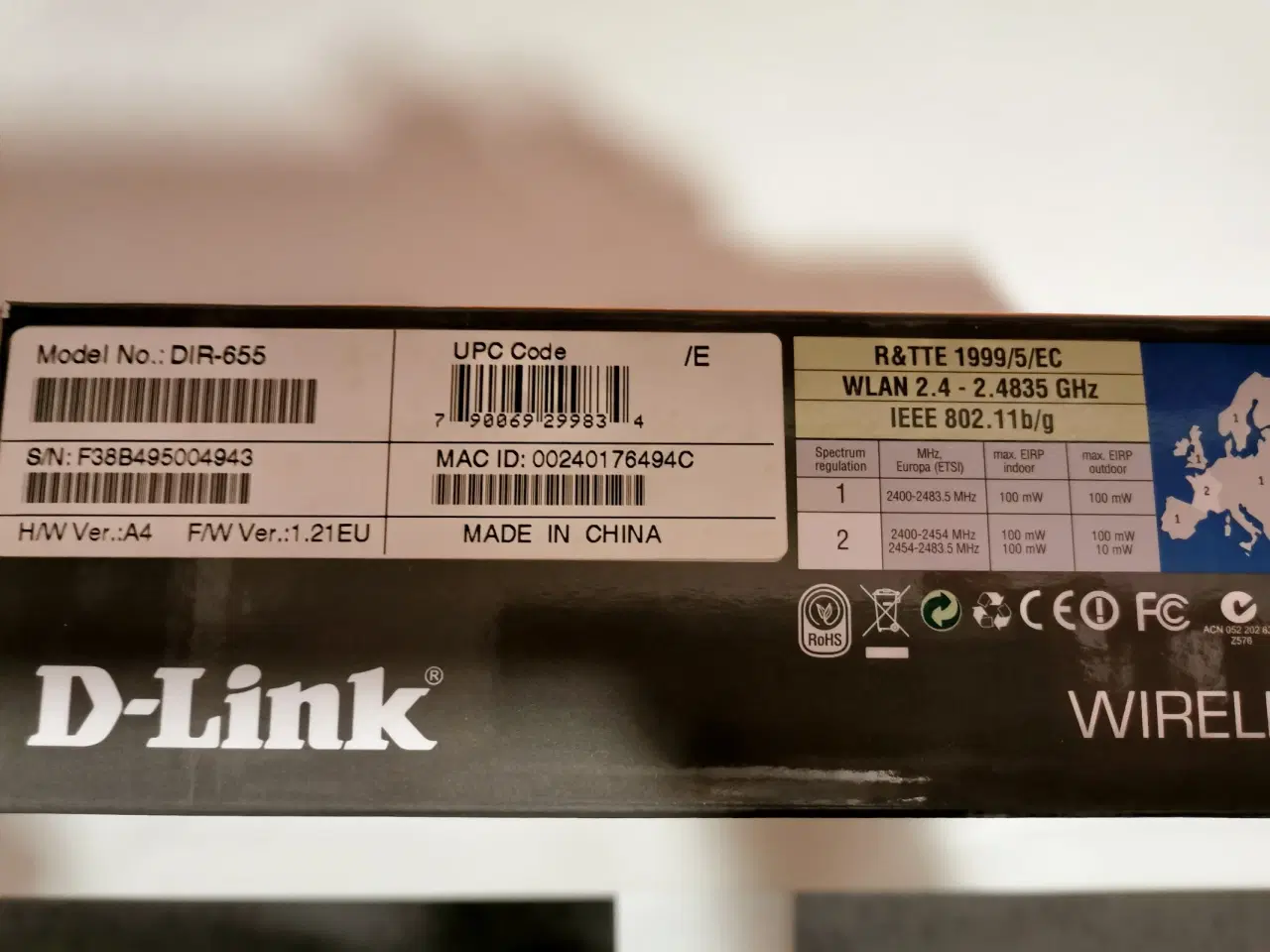 Billede 3 - D-Link DIR 655 Router