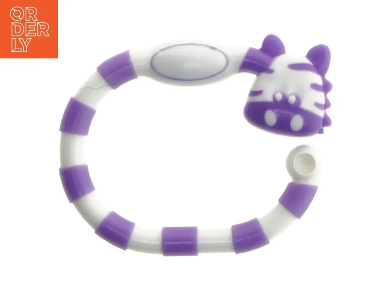 Billede 1 - Babylegetøj bidering zebra (str. 11 cm)