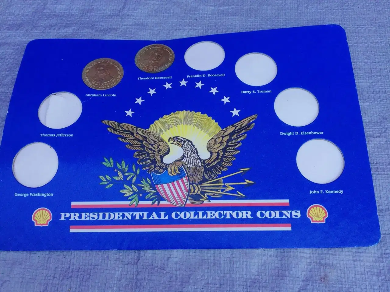 Billede 1 - Shell presidential collector coins