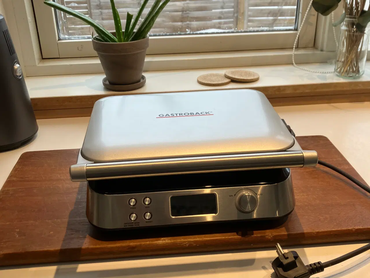 Billede 1 - Gastroback dobbelt vaffeljern med digitalt display