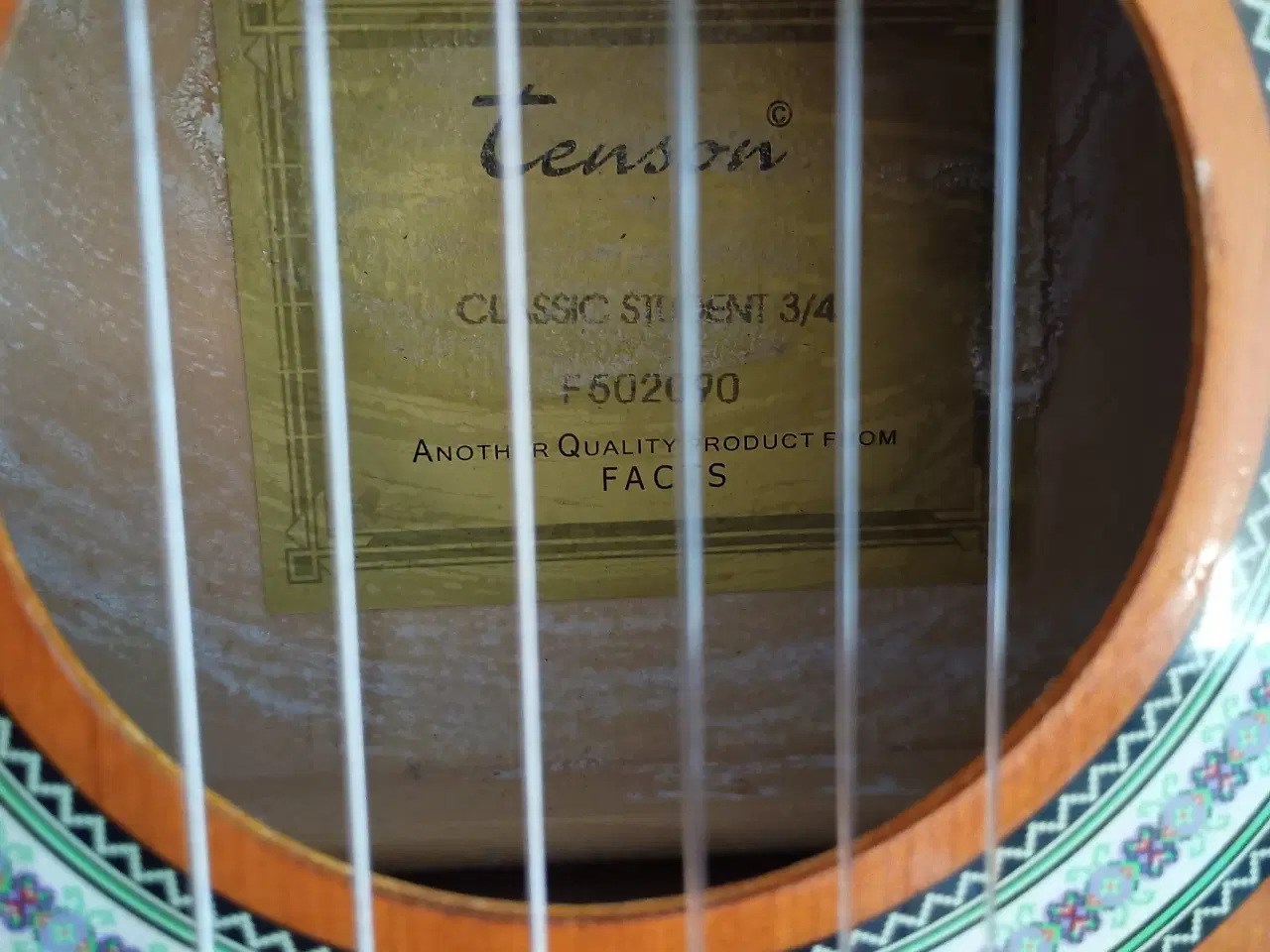 Billede 3 - Tenson Classic Student 3/4 guitar.