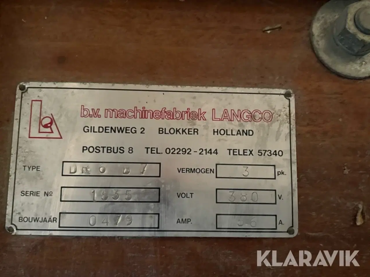 Billede 6 - Sorteringsanlæg til løg Langco DR6B7