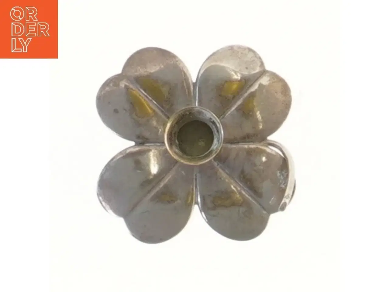 Billede 3 - Lysestage i form af kløverblad (str. Ø 7 cm)