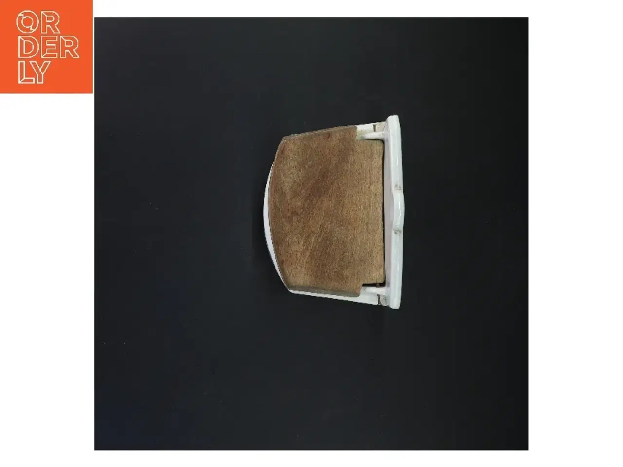 Billede 4 - Vægmonteret krukke med træ låg (str. 16x17x11 cm)