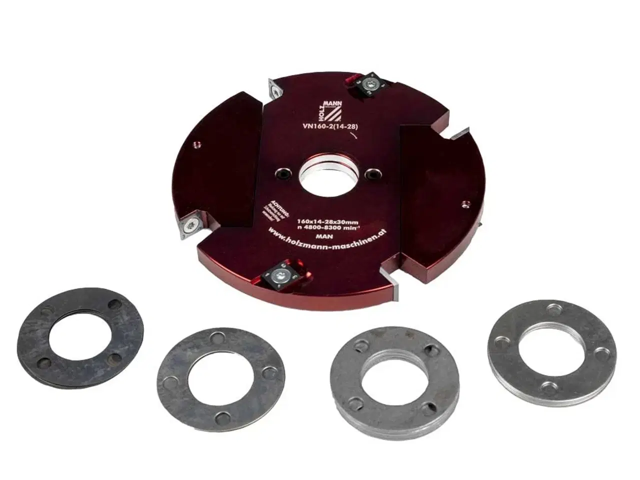 Billede 1 - Stilbar notfræser 2-delt ø160 mm 14-28 mm