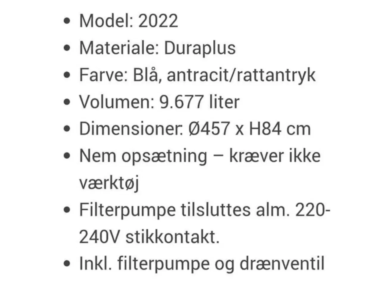 Billede 2 - Bestway pool 9677 ltr