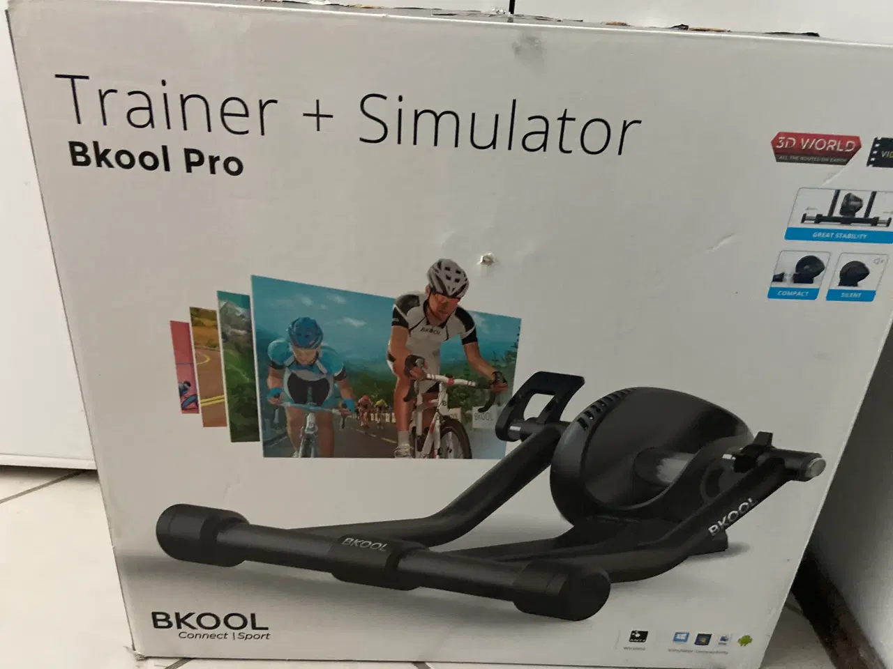 Billede 1 - Bkool Pro cykeltrainer + simulator