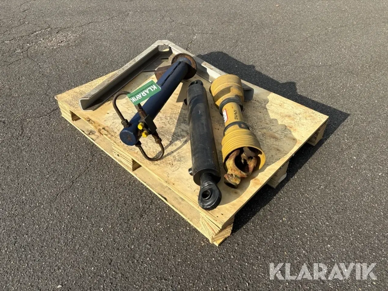 Billede 3 - Hydraulikstempel, PTO, hydraulisk støtteben og A-ramme