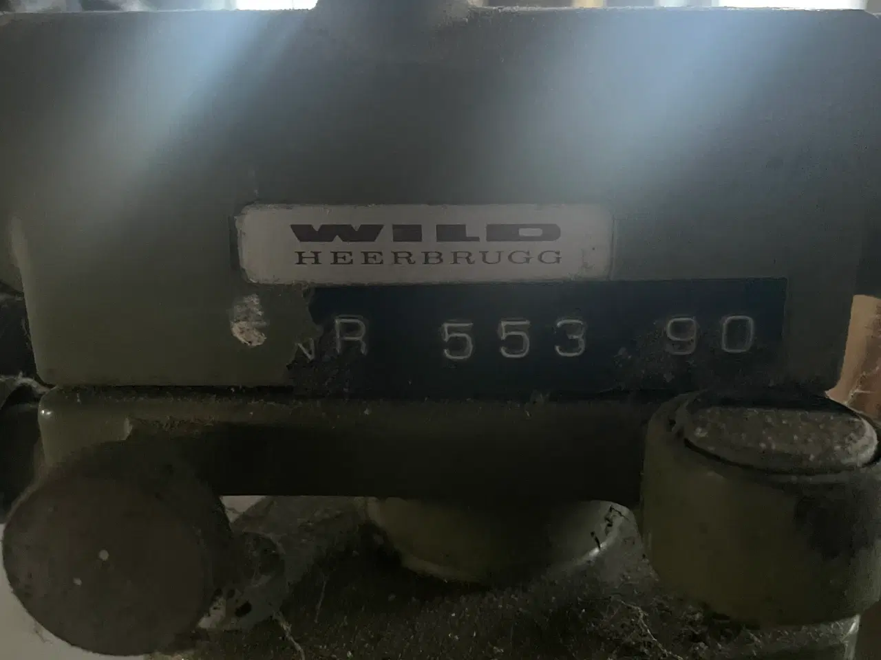 Billede 4 - Wild Heerbrugg R553 90 optisk nivelstativ med just