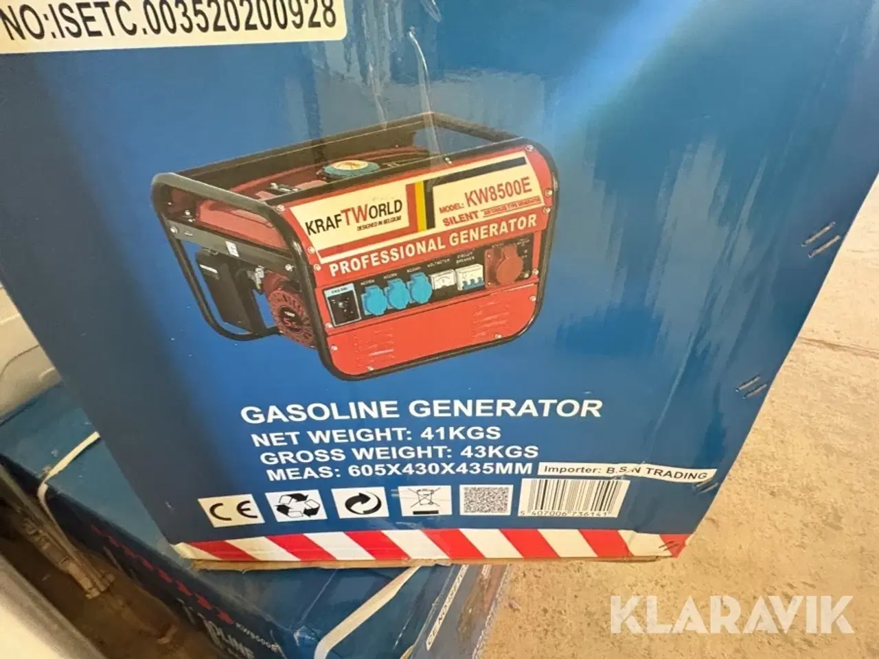 Billede 4 - Generator KraftWorld KW8500E