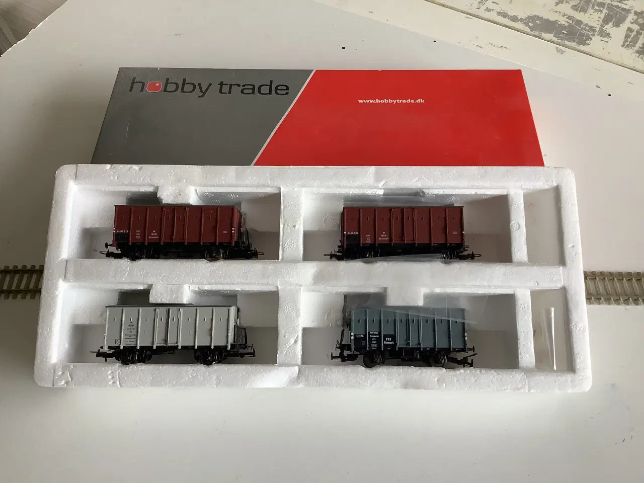 Billede 1 - Hobbytrade DSB Q vognssæt. 4 Q vogne