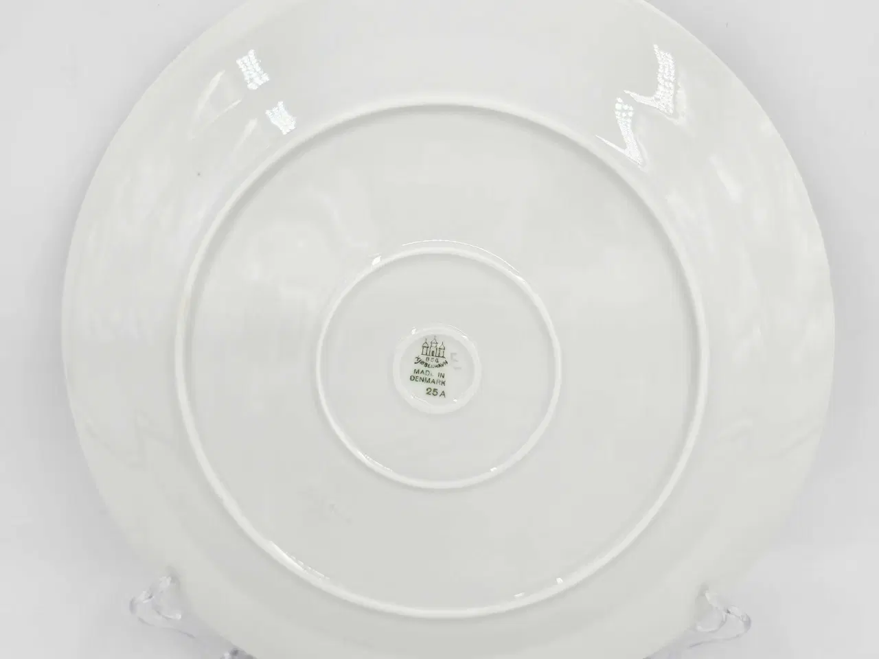 Billede 12 - Mågestel Dækketallerken uden guldkant Porcelæn