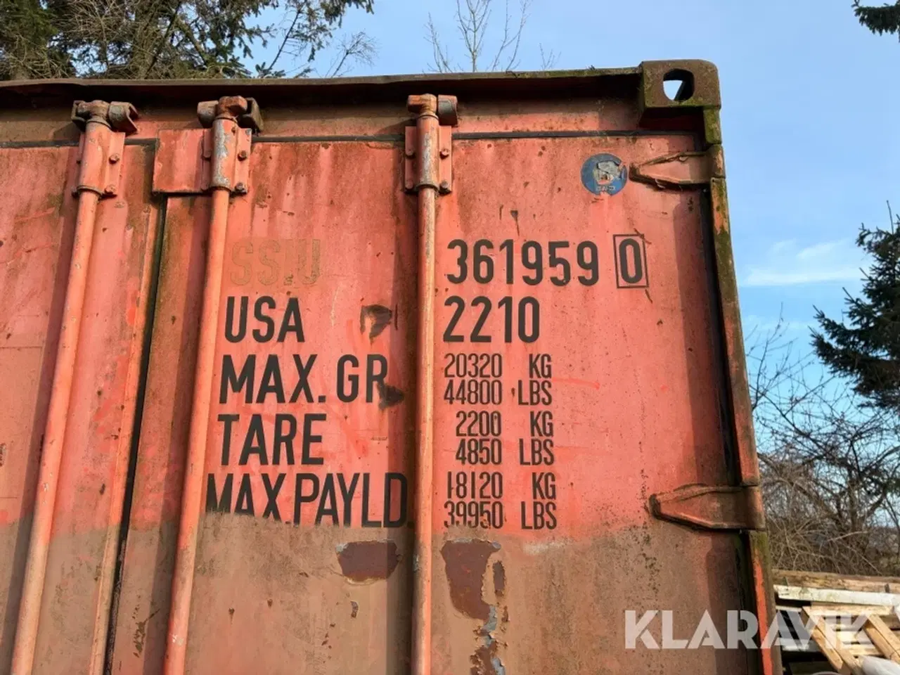 Billede 8 - Skibscontainer 20 fod