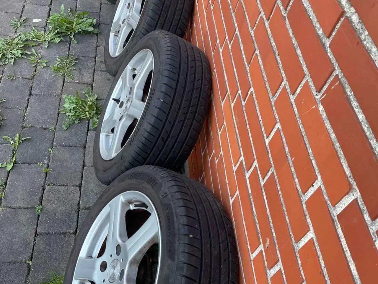 Billede 2 - 16 Peugeot/Citroën Aluhjul med sommerdæk