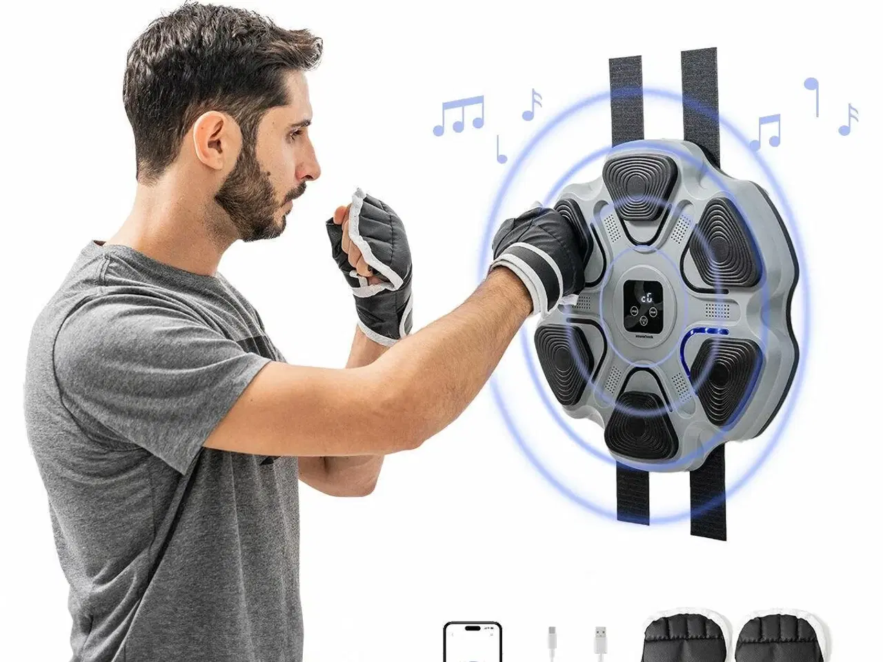 Billede 6 - Beatfist genopladelig boksemaskine med musik