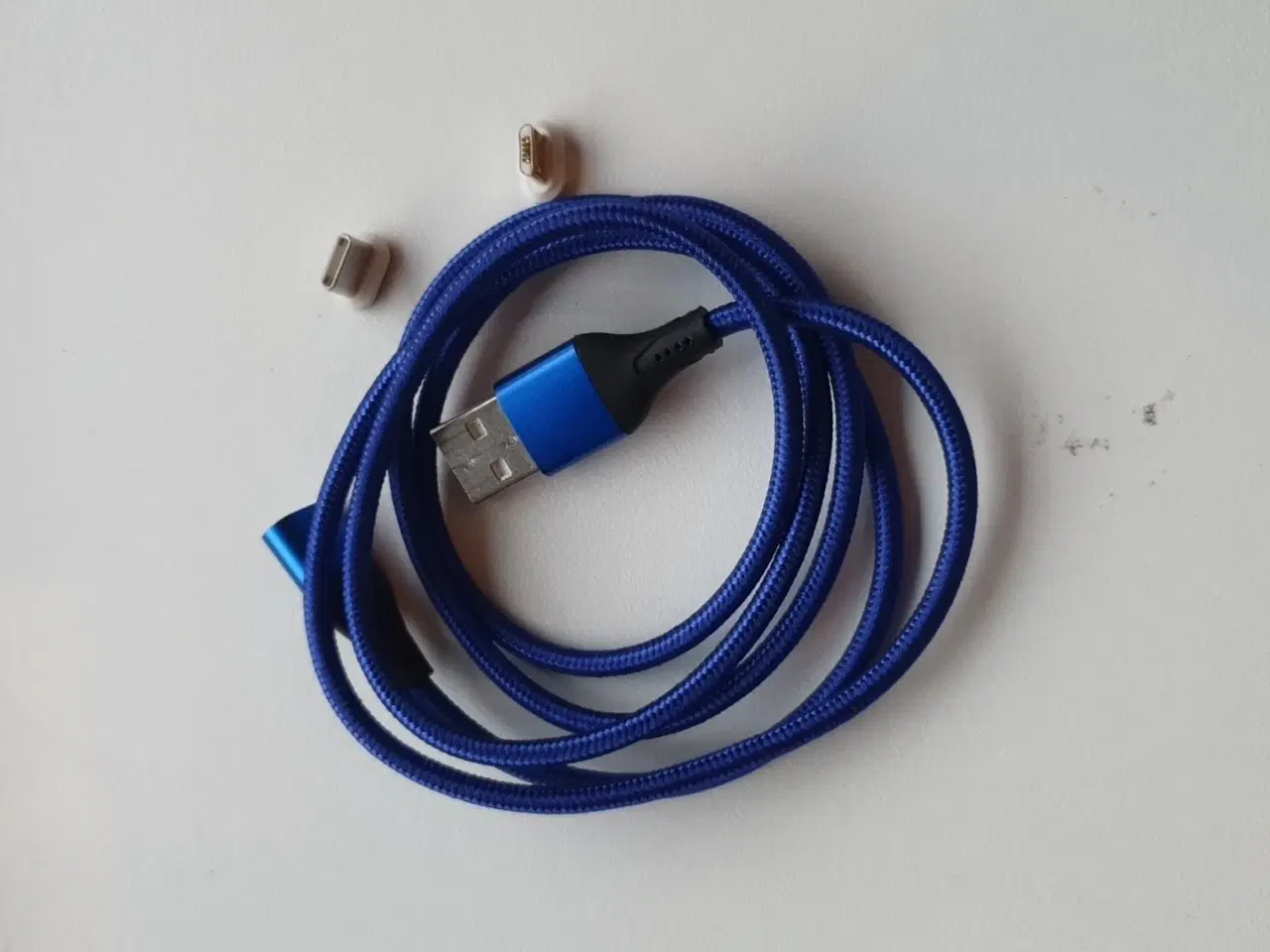 Billede 3 - Magnetisk opladningskabel USB-C og Micro USB 