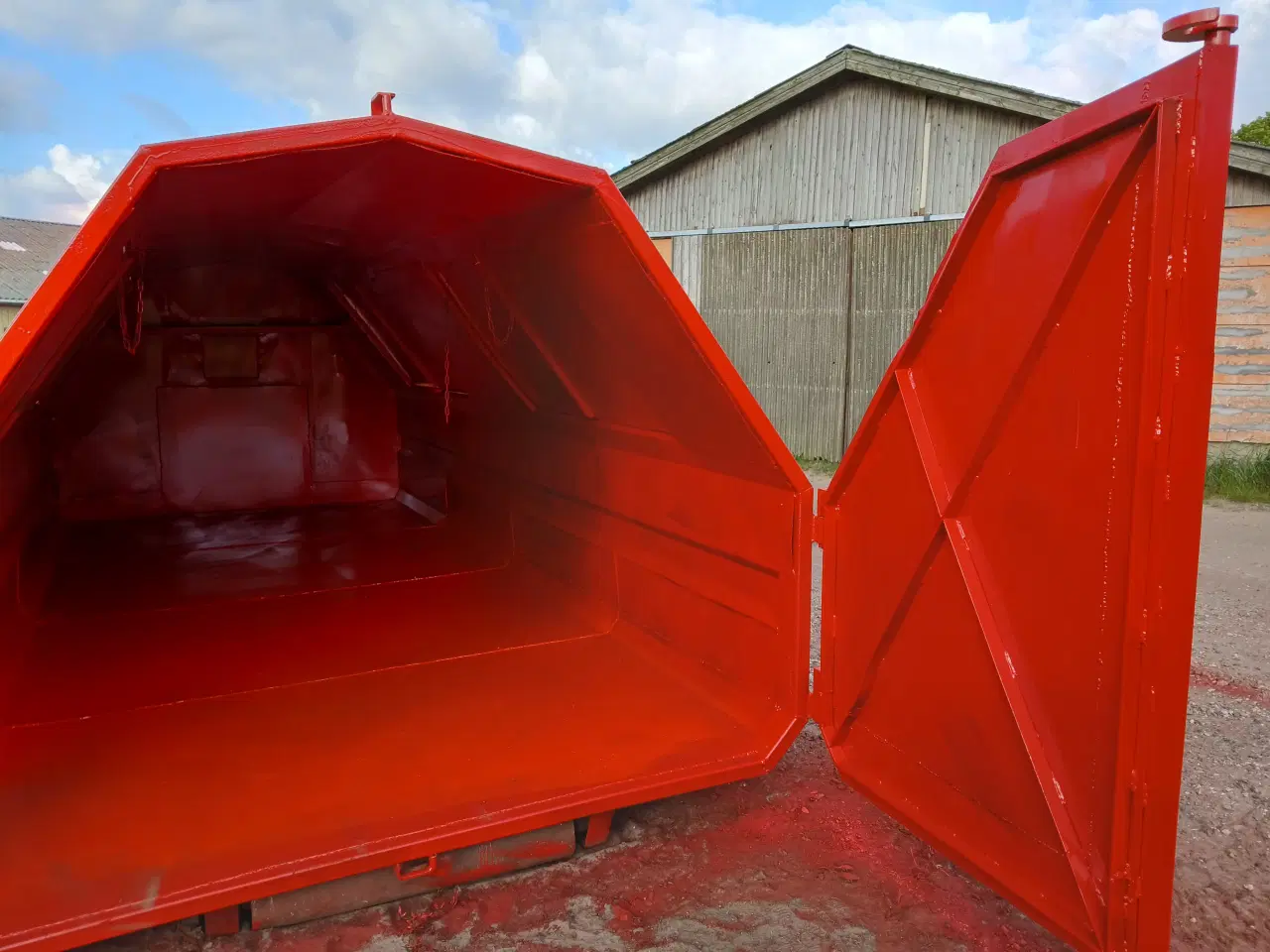 Billede 2 - Lukket affaldscontainer m/krog
