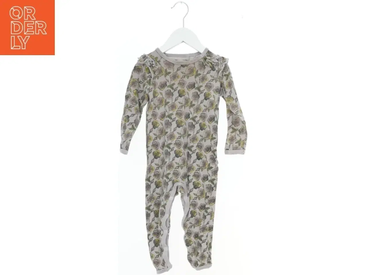 Billede 1 - Natdragt med blomsterprint og flæser fra VRS (str. 86)