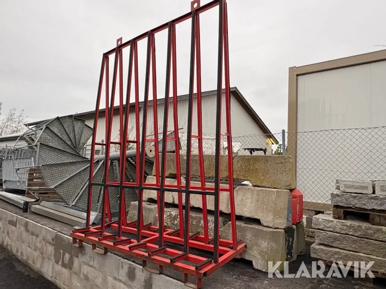 Billede 2 - Glas transport stativ