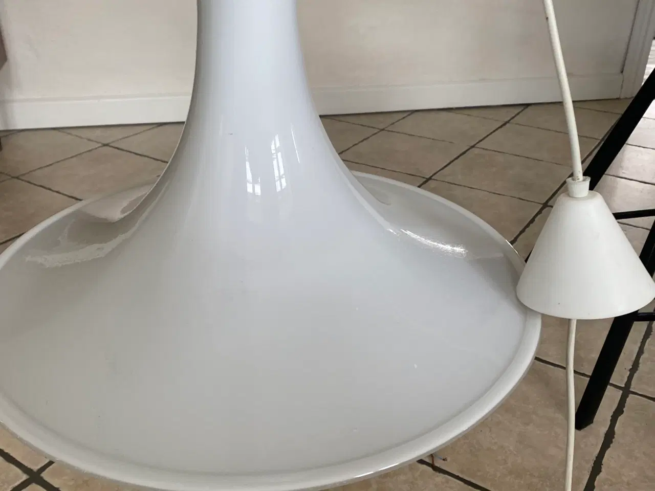 Billede 1 - Pendel, Holmegaard Mandarin loftslampe