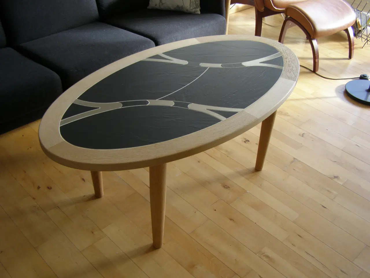 Billede 2 - sofabord i lys eg