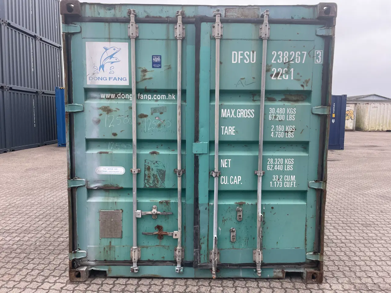 Billede 1 - 20 fods Container- ID: DFSU 238267-3