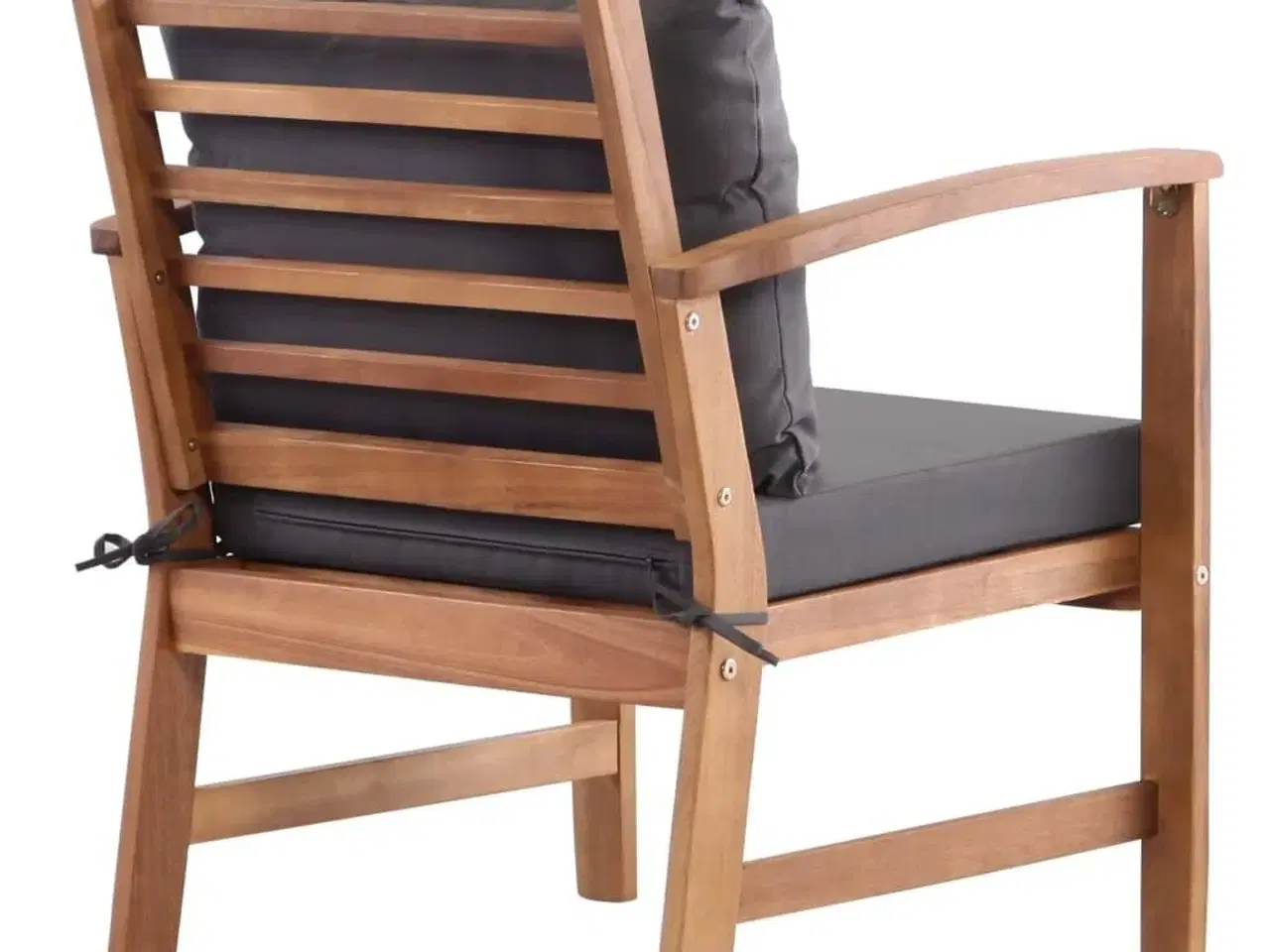 Billede 5 - Haveloungesæt 4 dele med hynder massivt akacietræ